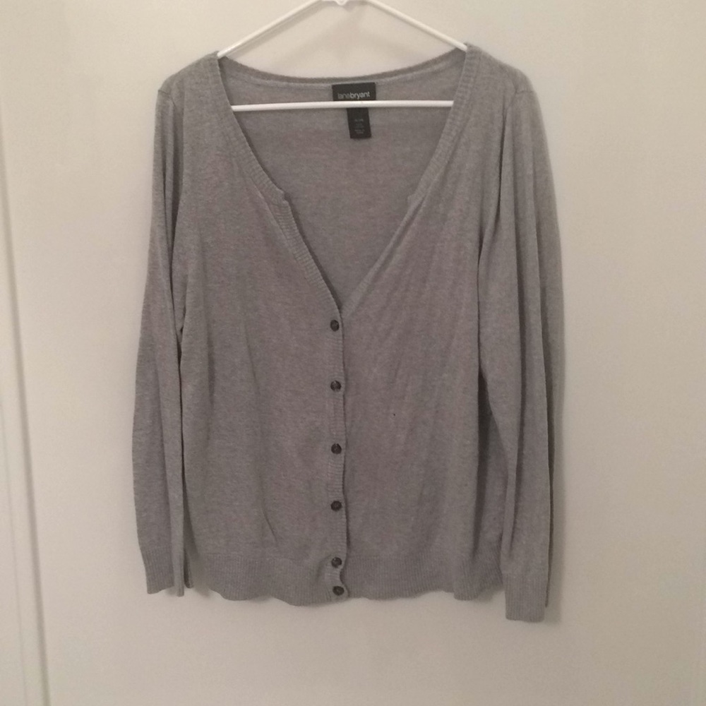 Gray Lane Bryant Knit Sweater 18/20